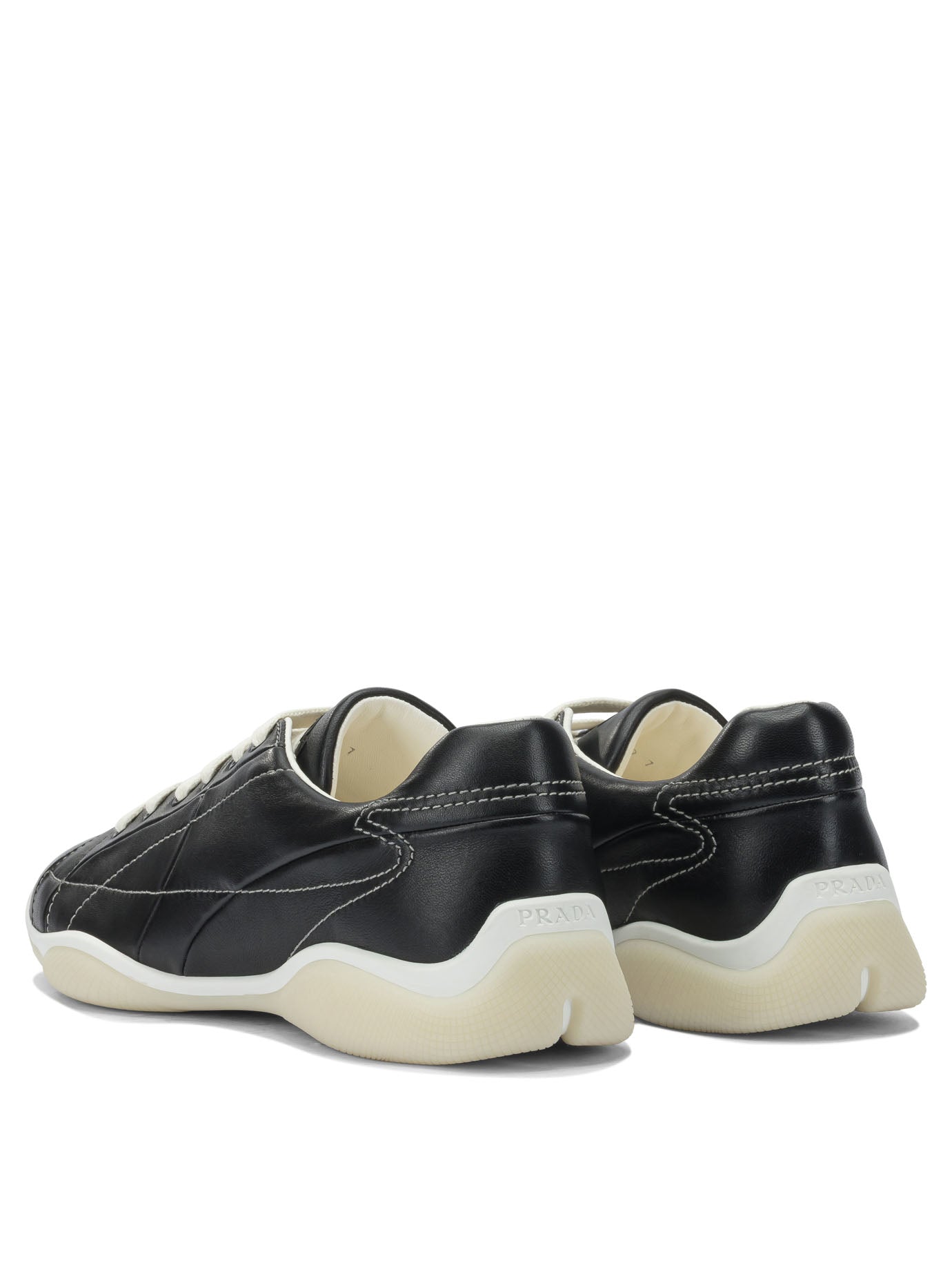 Prada Nappa Leather Sneakers