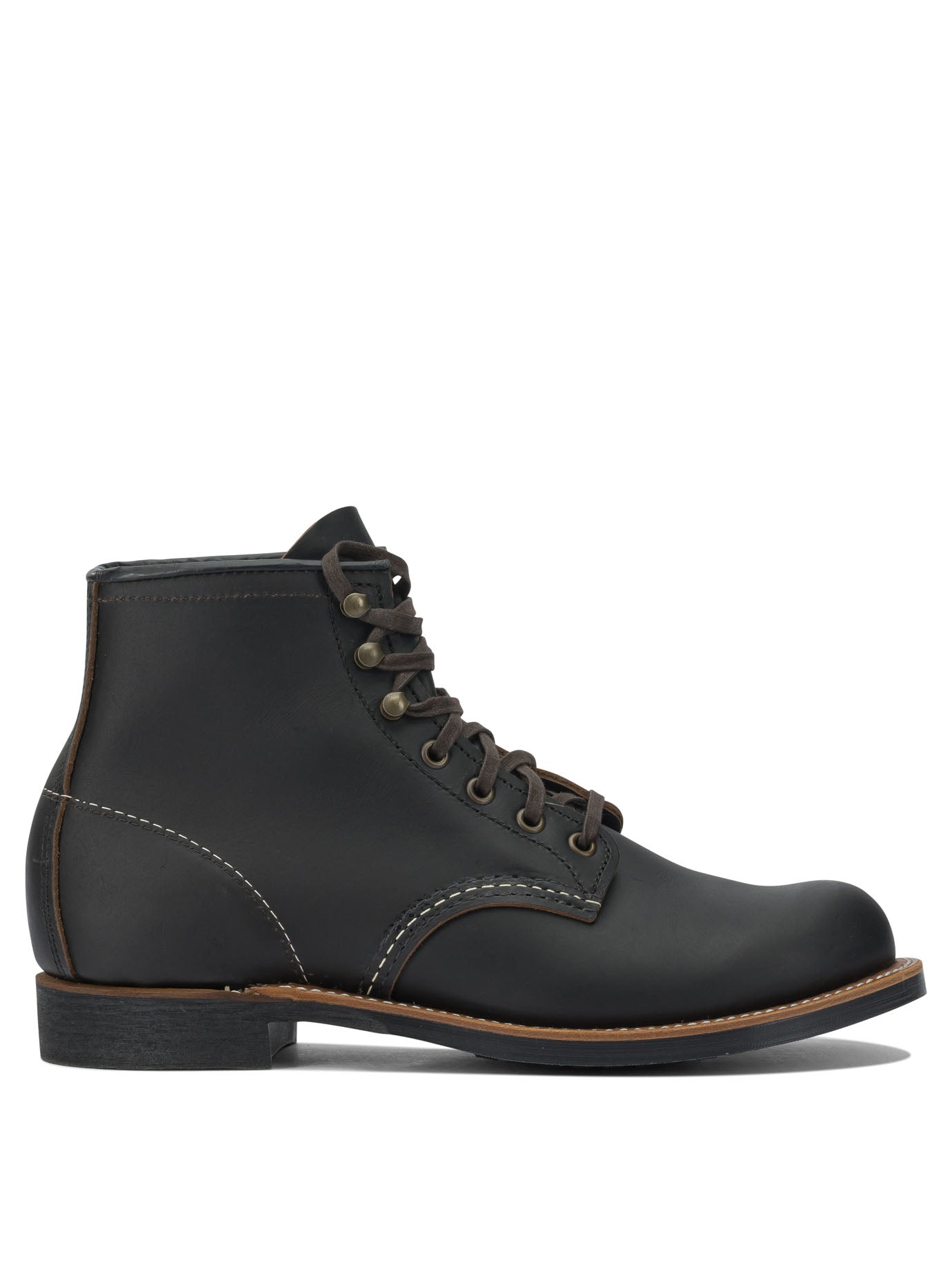 Red Wing Shoes "blacksmith 3345 Black Prairie" Lace-up Ankle Boots