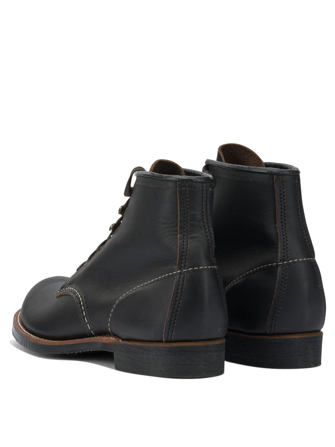 Red Wing Shoes "blacksmith 3345 Black Prairie" Lace-up Ankle Boots
