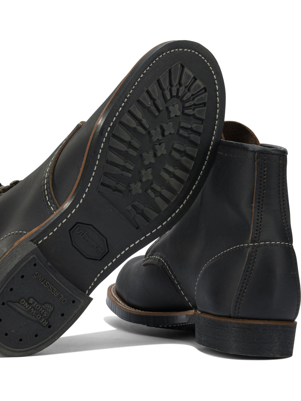 Red Wing Shoes "blacksmith 3345 Black Prairie" Lace-up Ankle Boots