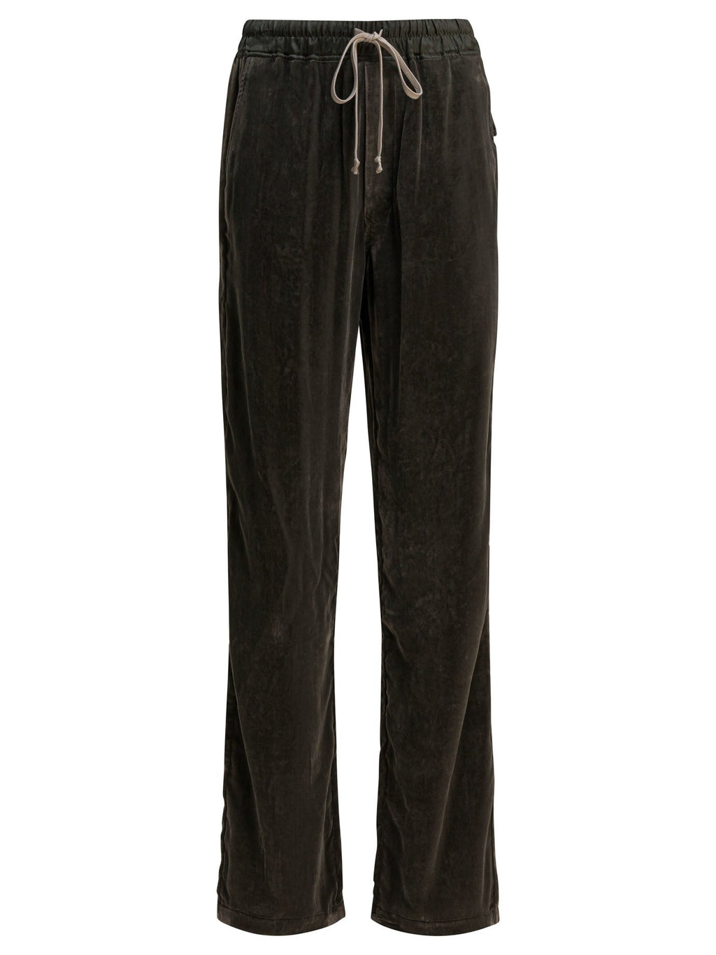Rick Owens Velvet Wide-leg Pants