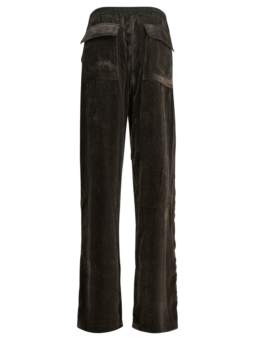 Rick Owens Velvet Wide-leg Pants