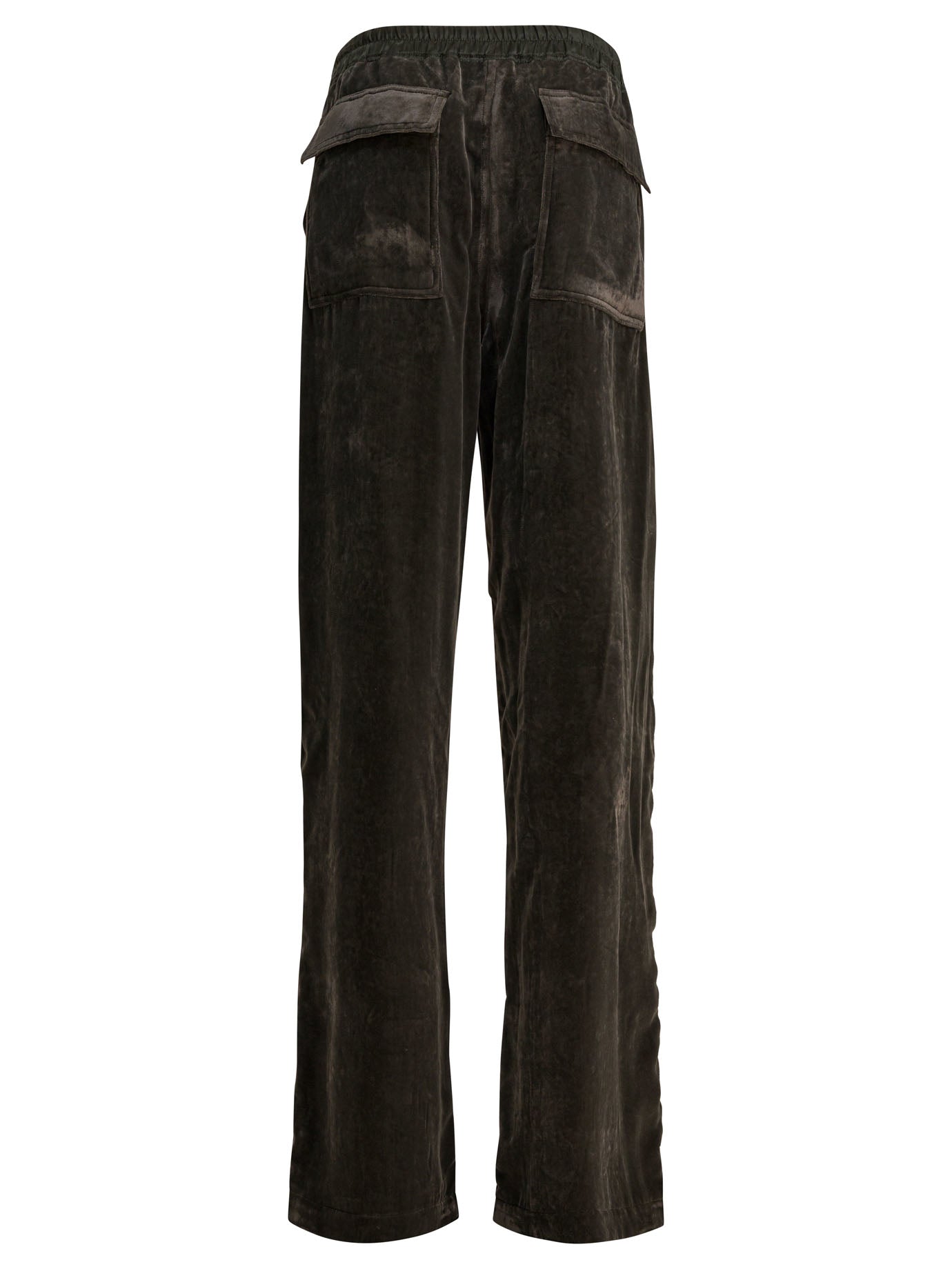 Rick Owens Velvet Wide-leg Pants
