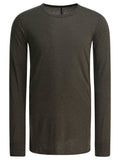 Rick Owens Viscose Crewneck T-shirt
