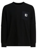 Sacai "sacai X Carhartt Wip" Crewneck T-shirt