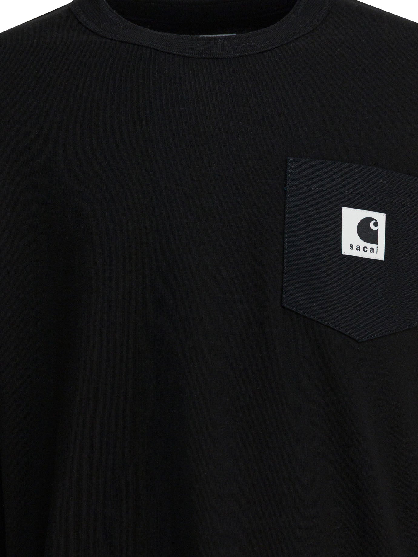 Sacai "sacai X Carhartt Wip" Crewneck T-shirt