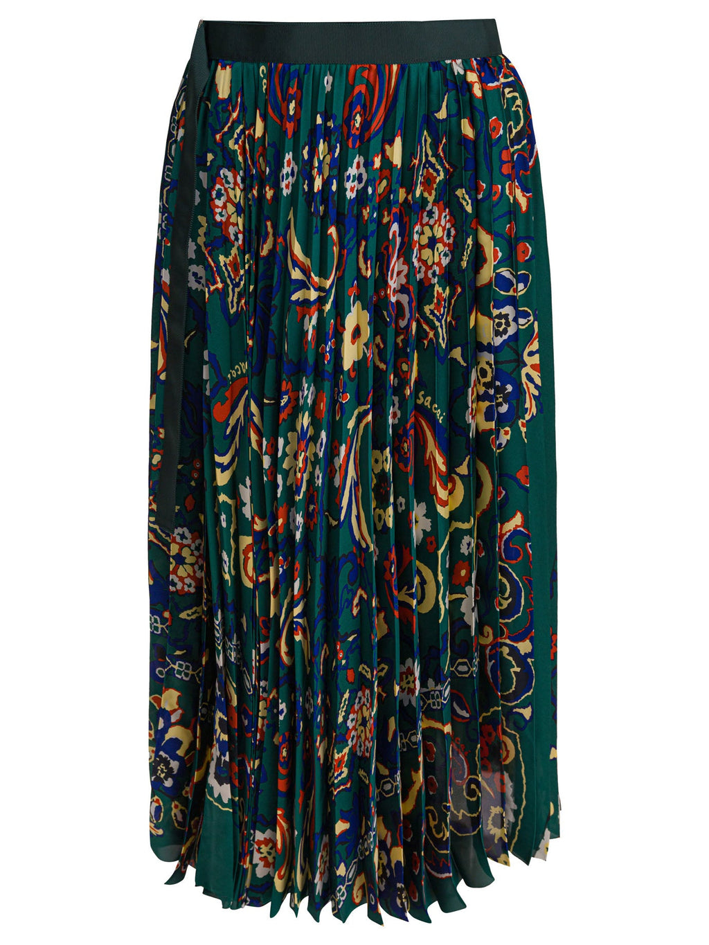 Sacai Floral Print Skirt