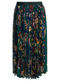 Sacai Floral Print Skirt