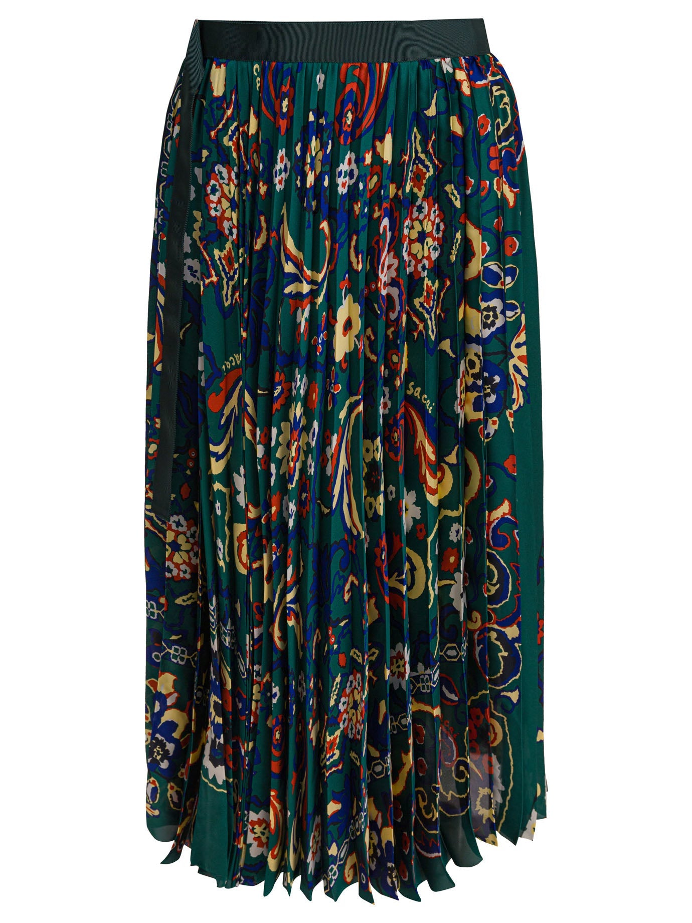 Sacai Floral Print Skirt