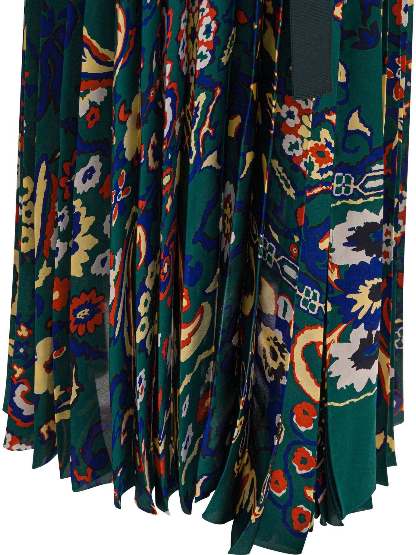 Sacai Floral Print Skirt