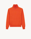 Saint Laurent Turtleneck Sweater In Cashmere, Wool And Silk