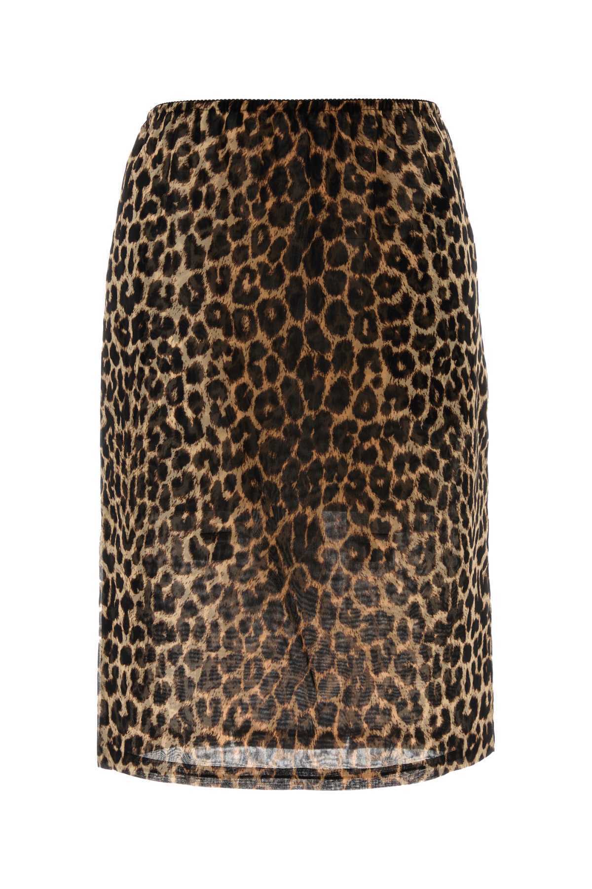 Saint Laurent Printed Silk Shirt