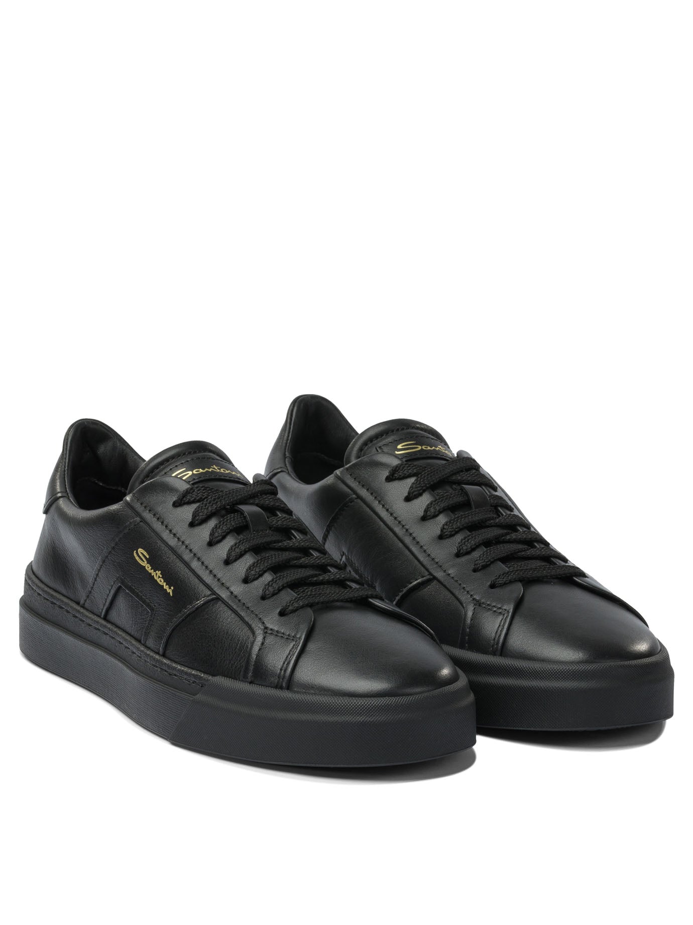 Santoni "double Buckle" Sneakers