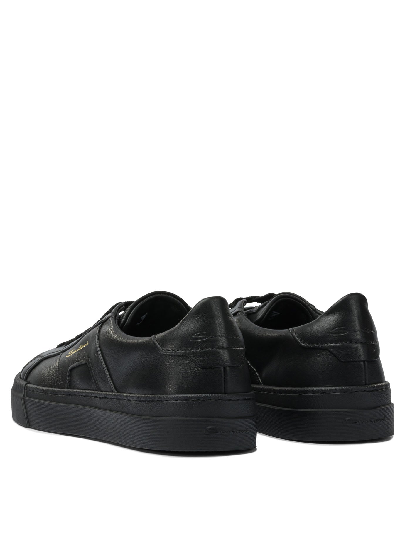 Santoni "double Buckle" Sneakers