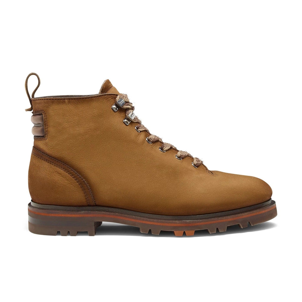 Santoni Trekking Lace Up Ankle Boots