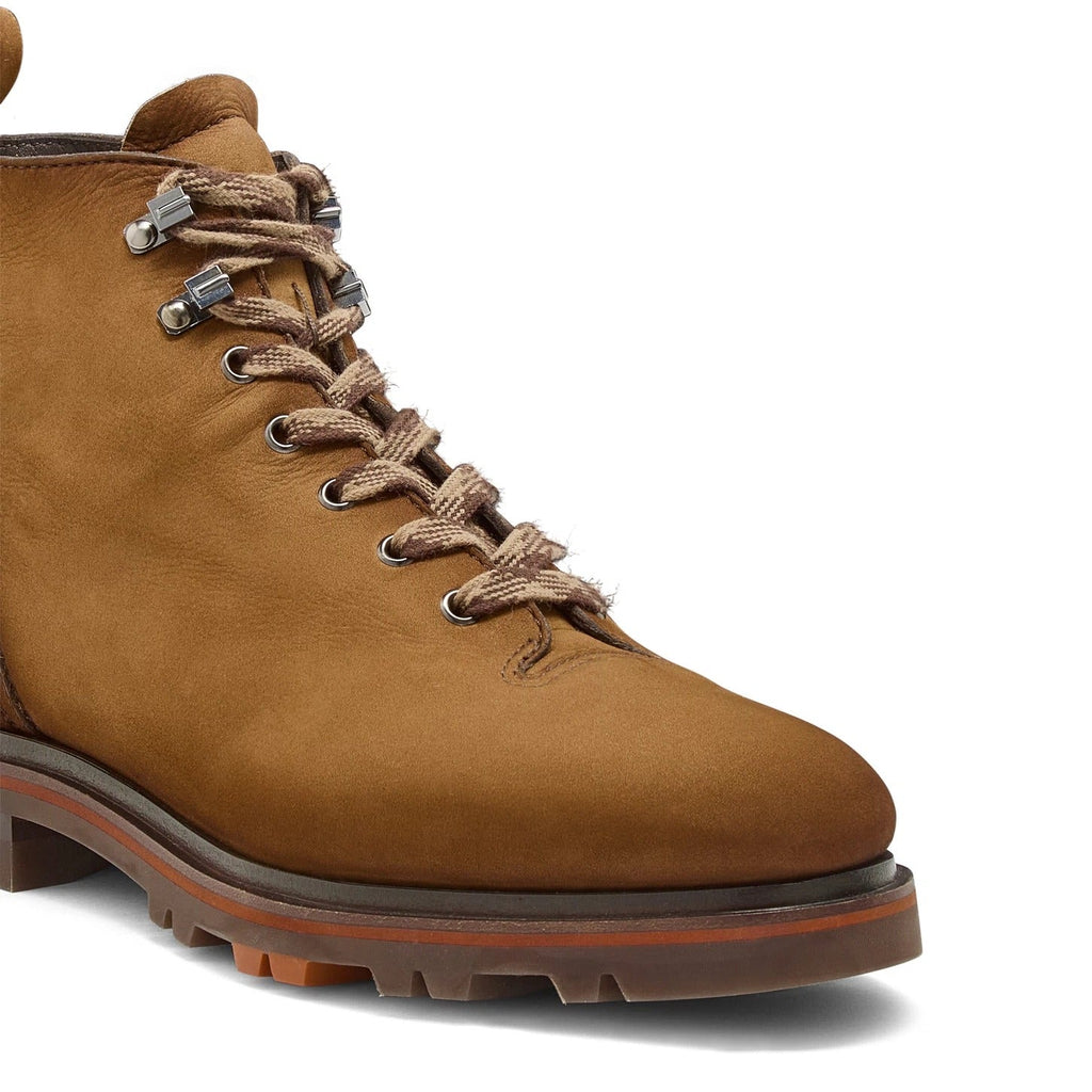 Santoni Trekking Lace Up Ankle Boots
