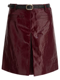 Self-portrait Leather Miniskirt