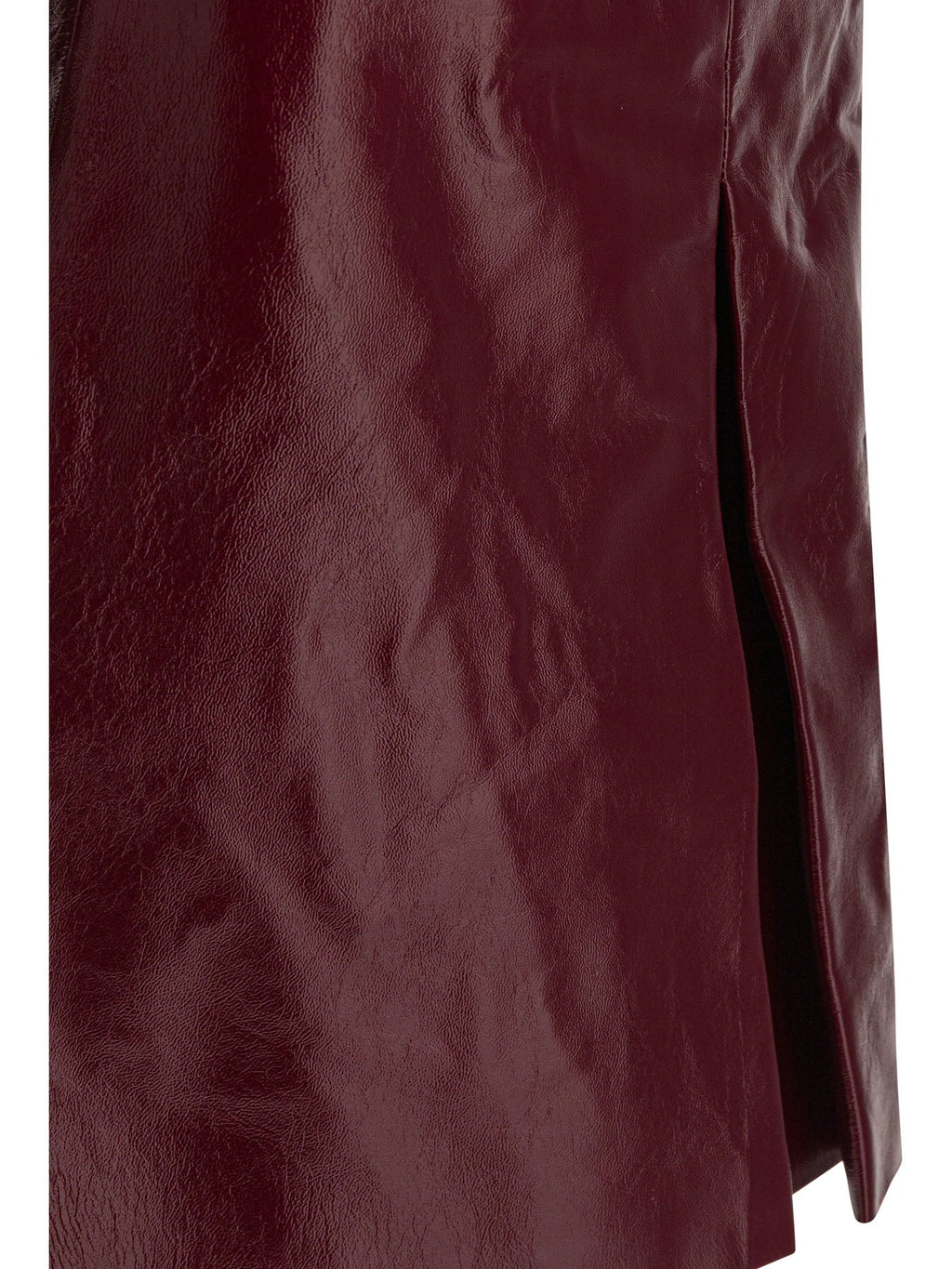 Self-portrait Leather Miniskirt