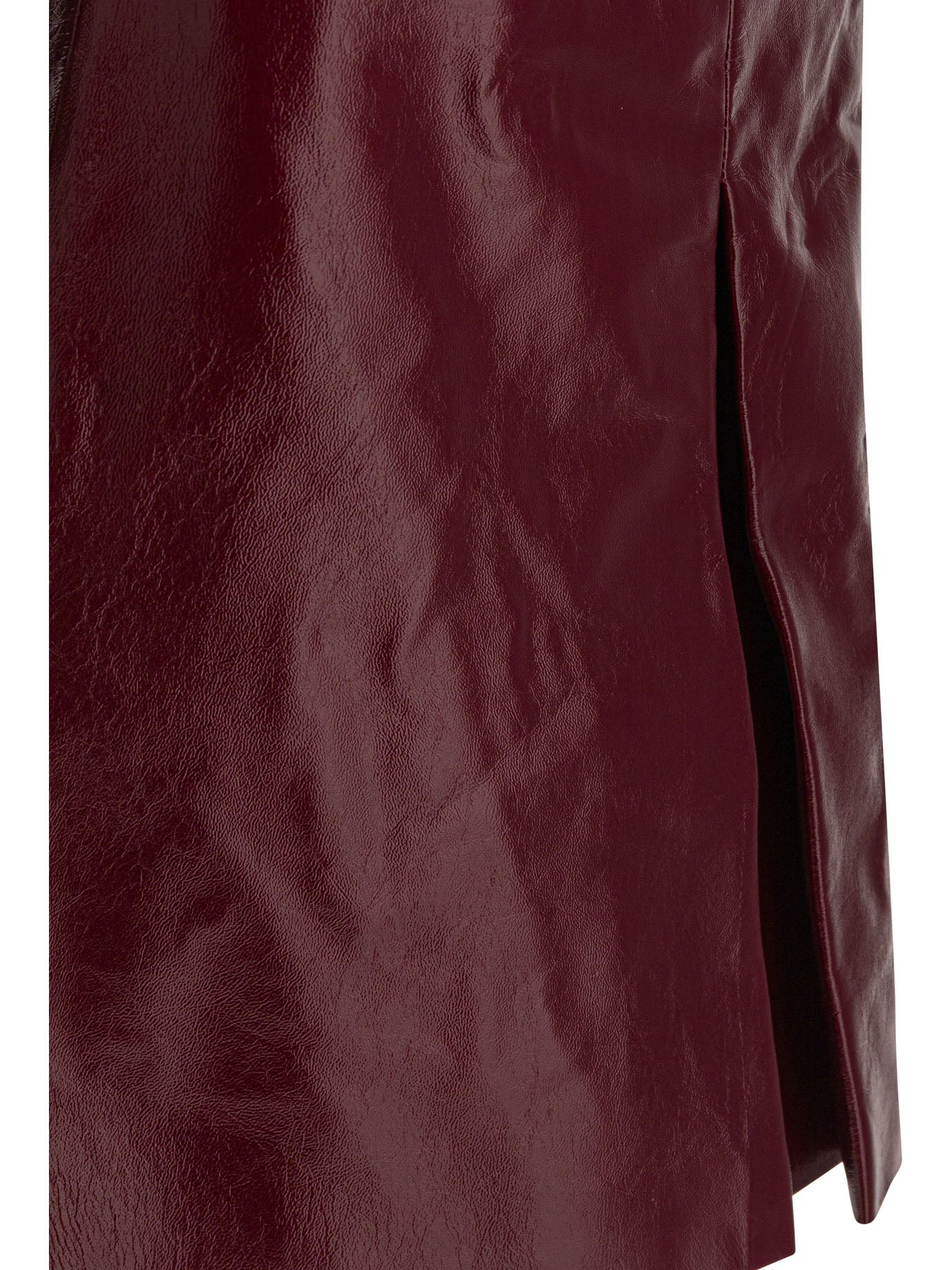 Self-portrait Leather Miniskirt