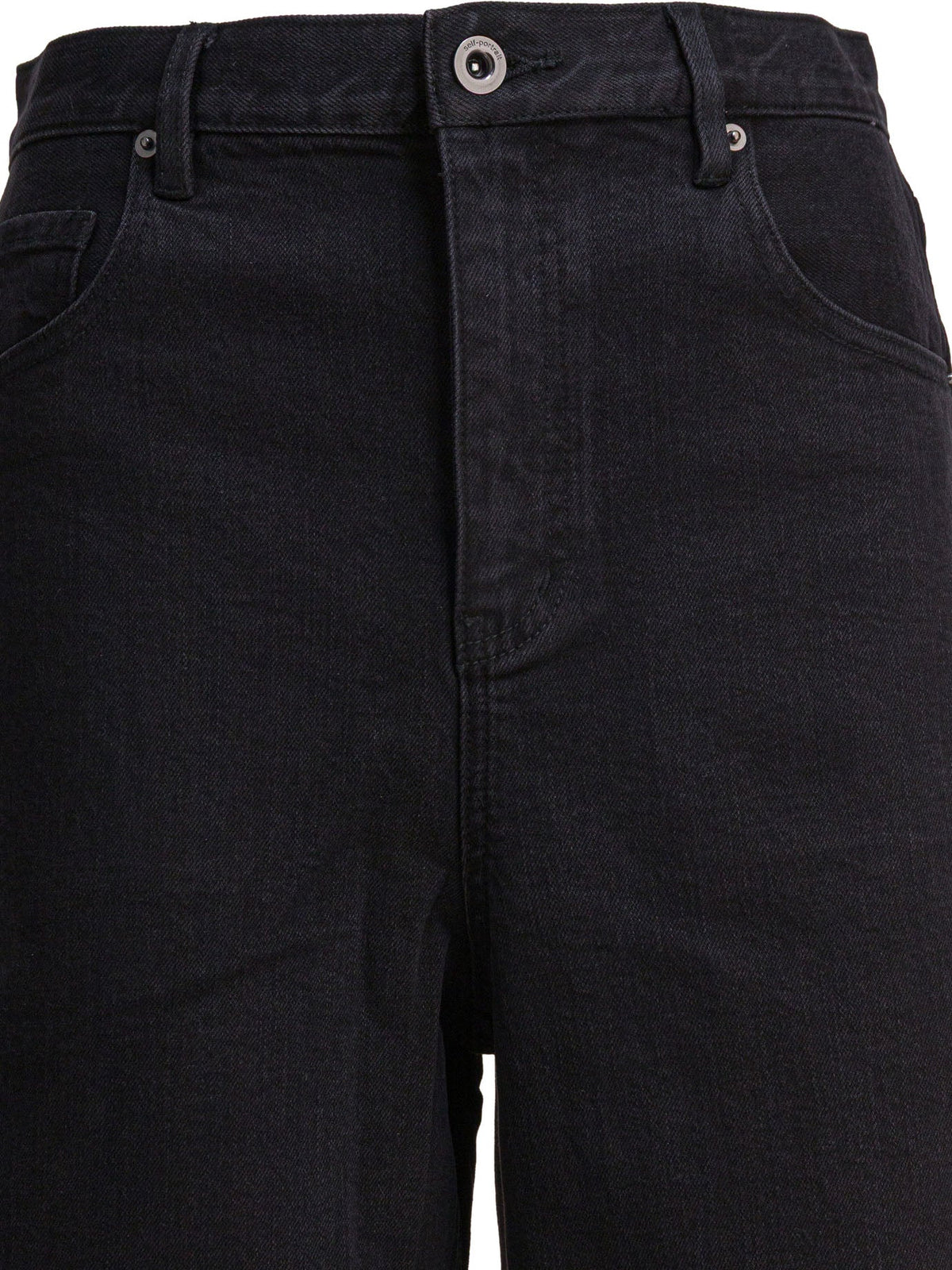 Self-portrait Wide Leg Jeans