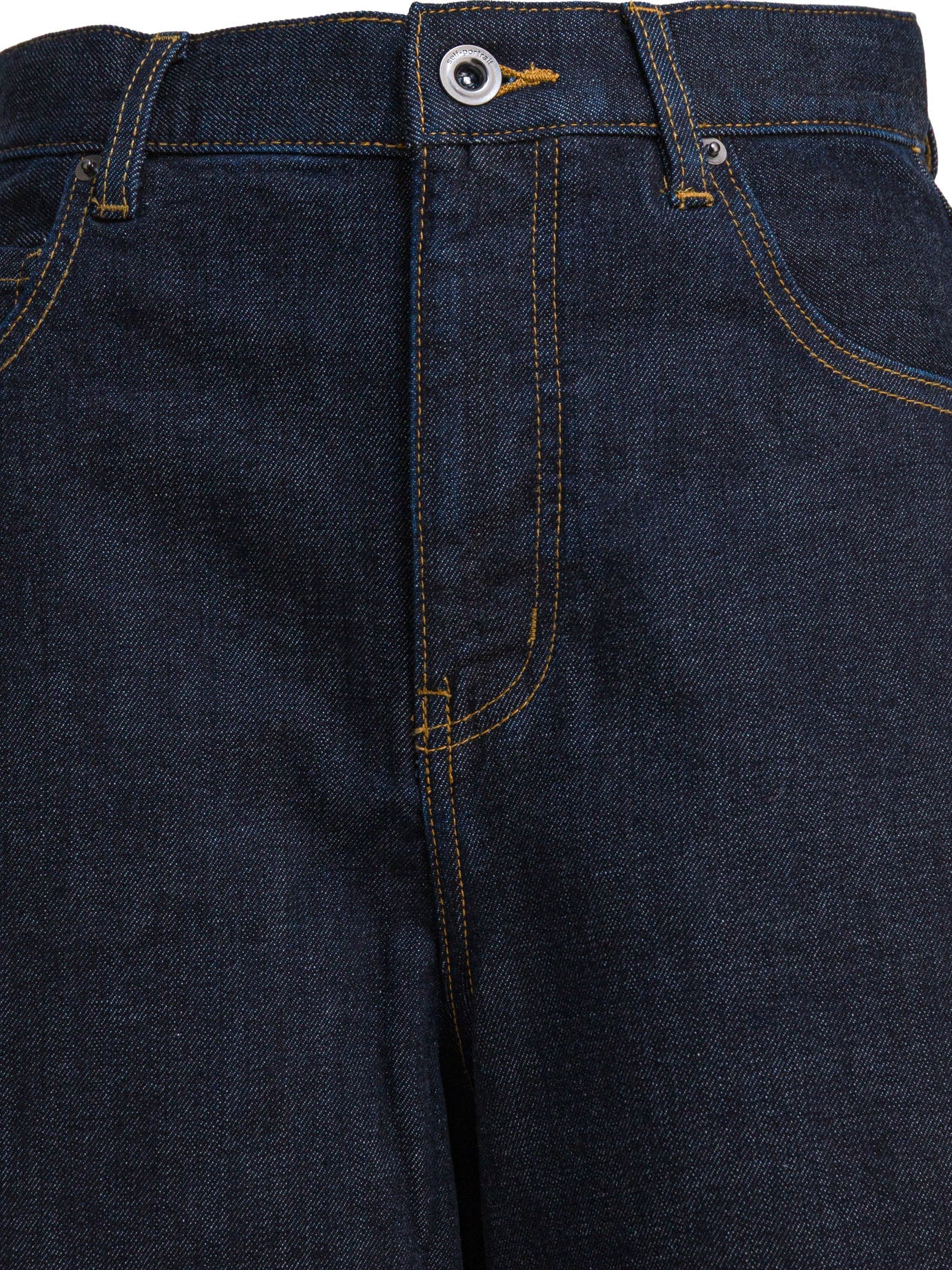 Self-portrait Wide Leg Jeans