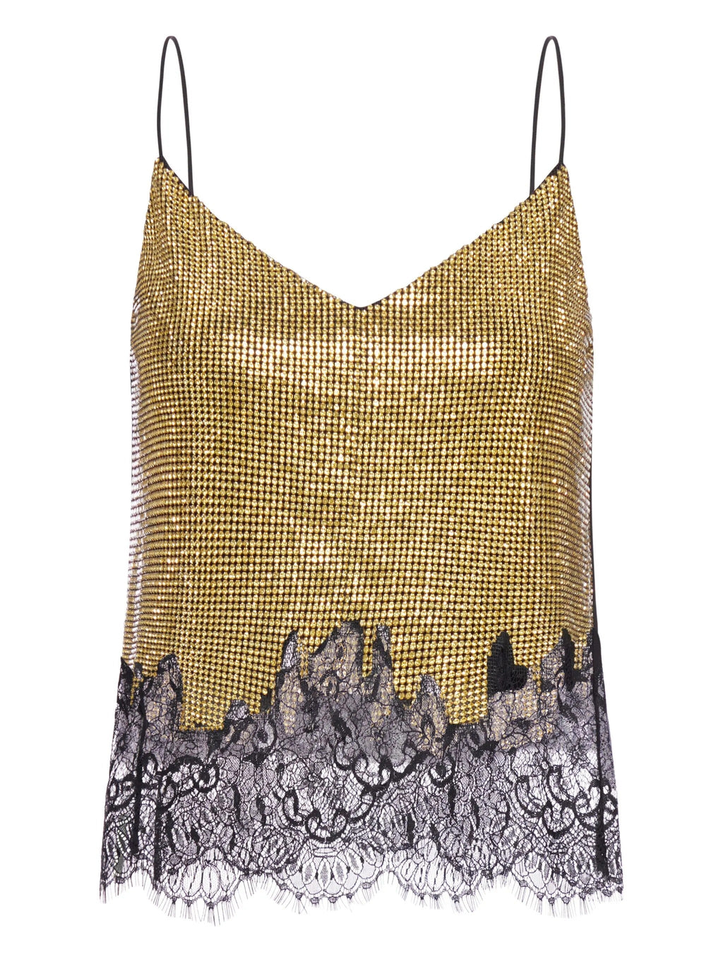 Self Portrait Tank Top With Sequins