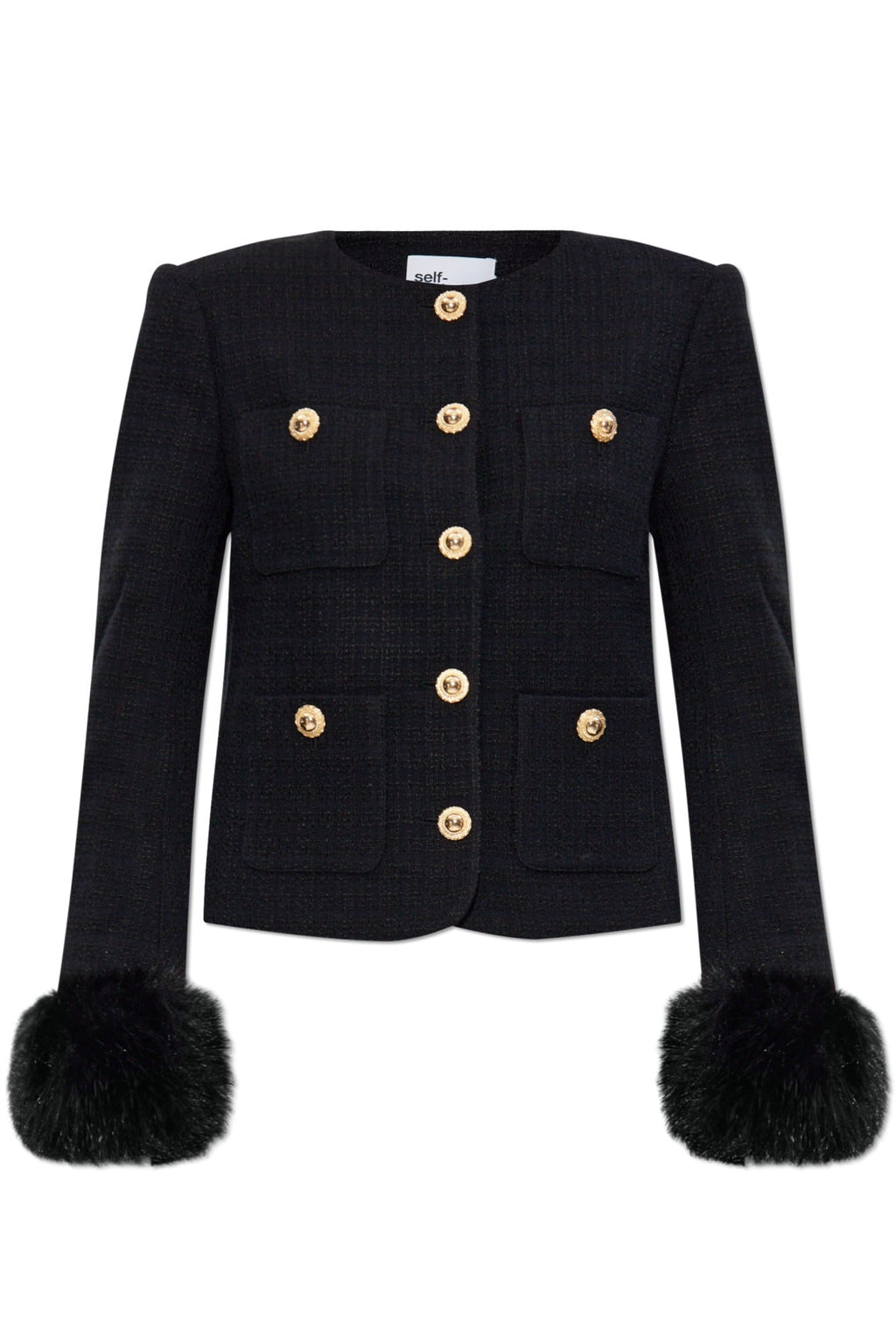 Self Portrait Jacket With Buttons