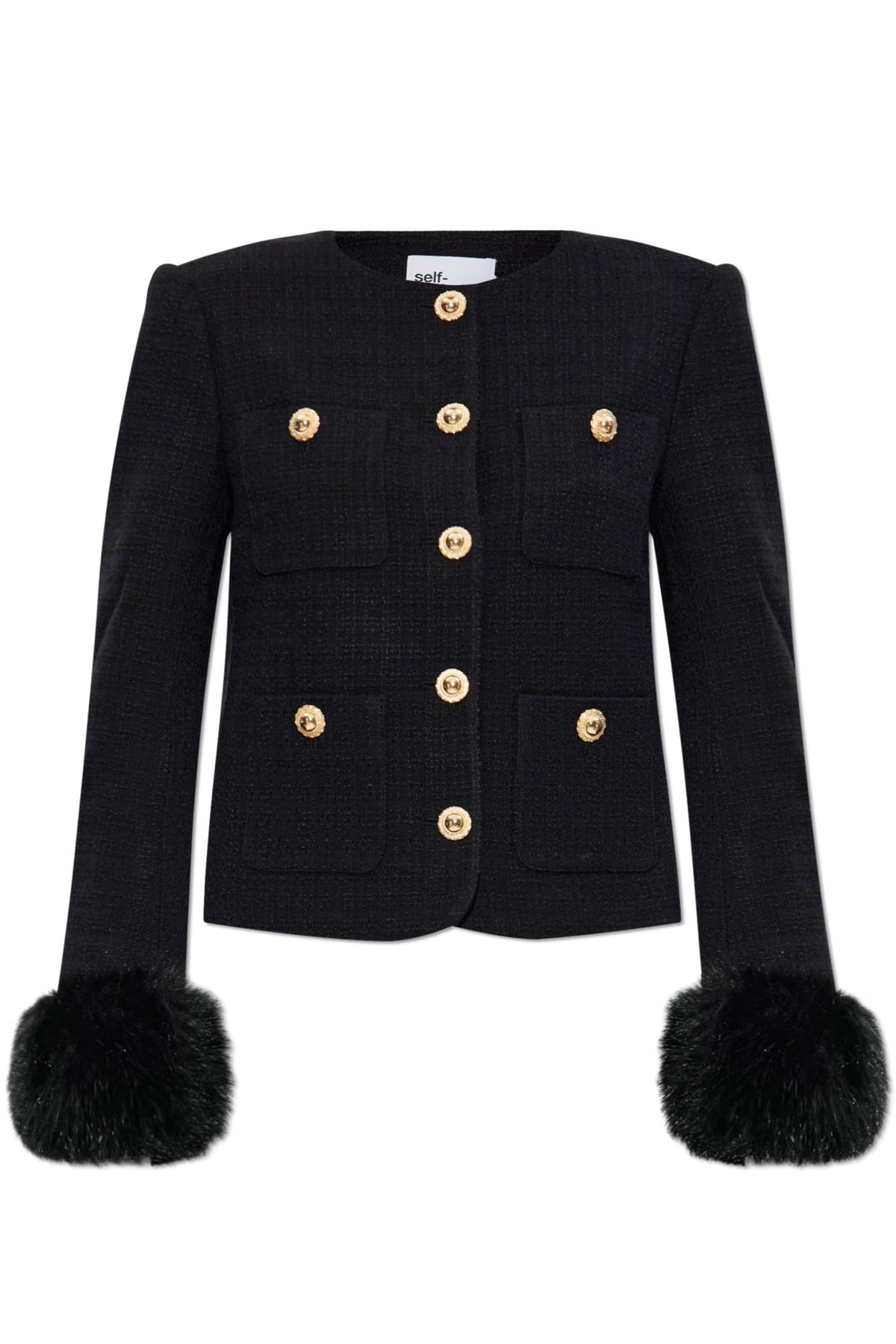 Self Portrait Jacket With Buttons