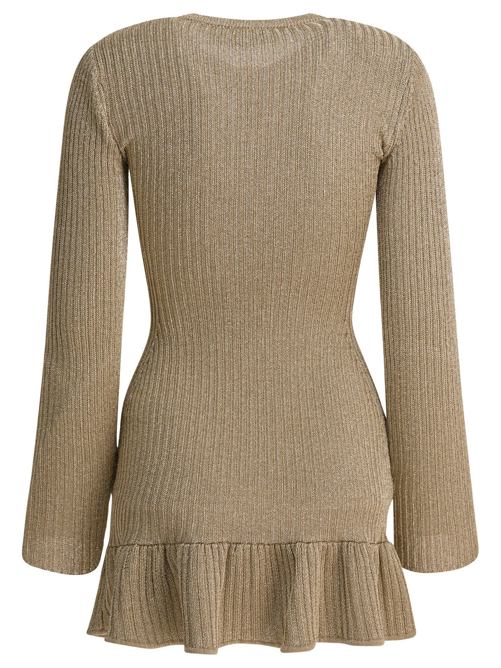 Self Portrait Short Lurex Knit Dress