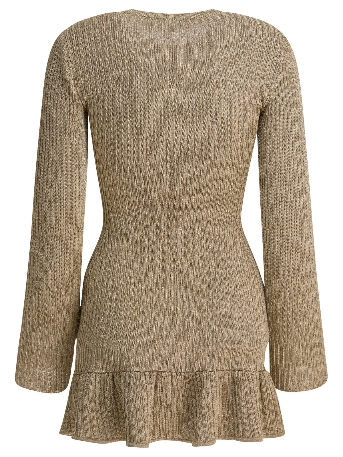 Self Portrait Short Lurex Knit Dress