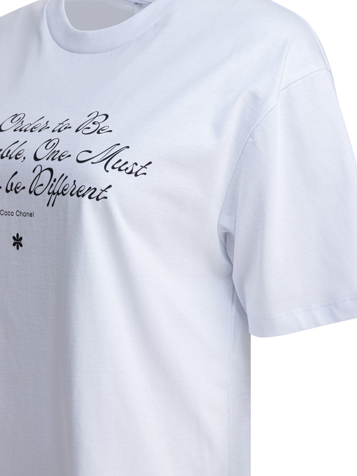 Semper "quote Coco" Cotton T-shirt