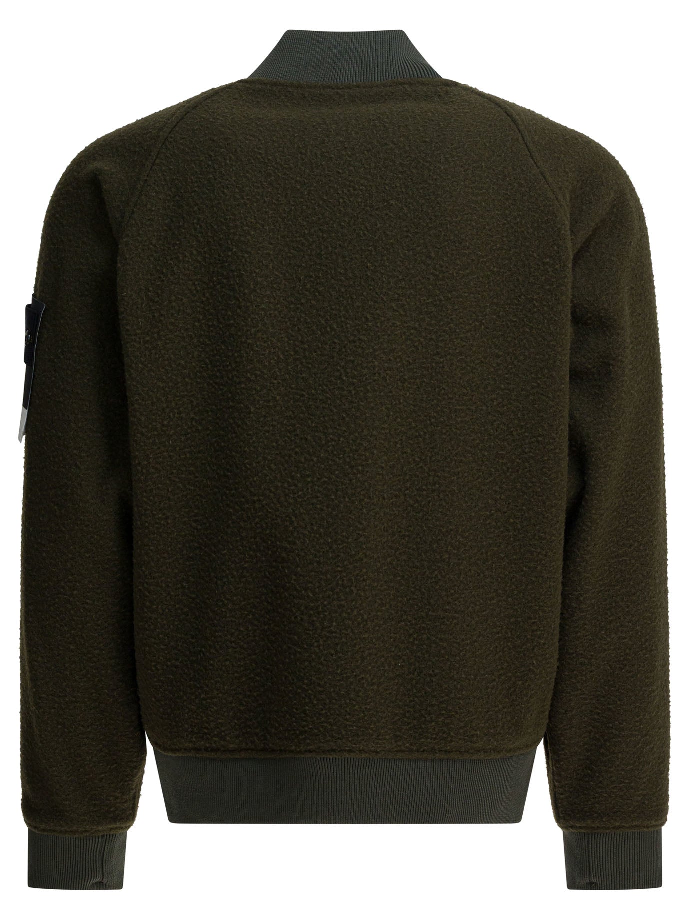 Stone Island Waterproof Wool And Nylon Bomber Jacket