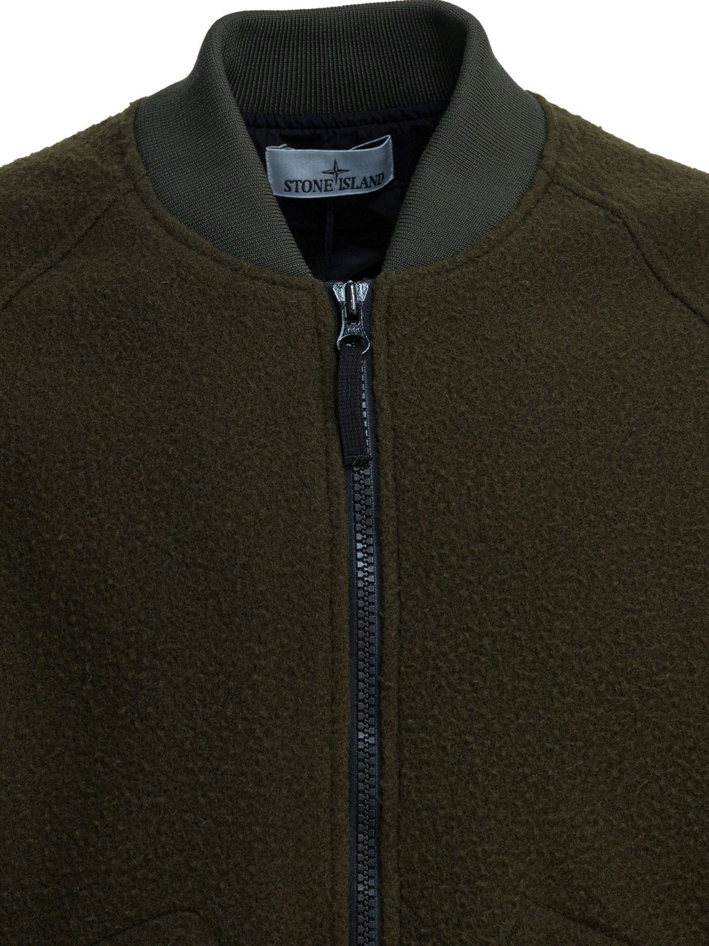 Stone Island Waterproof Wool And Nylon Bomber Jacket