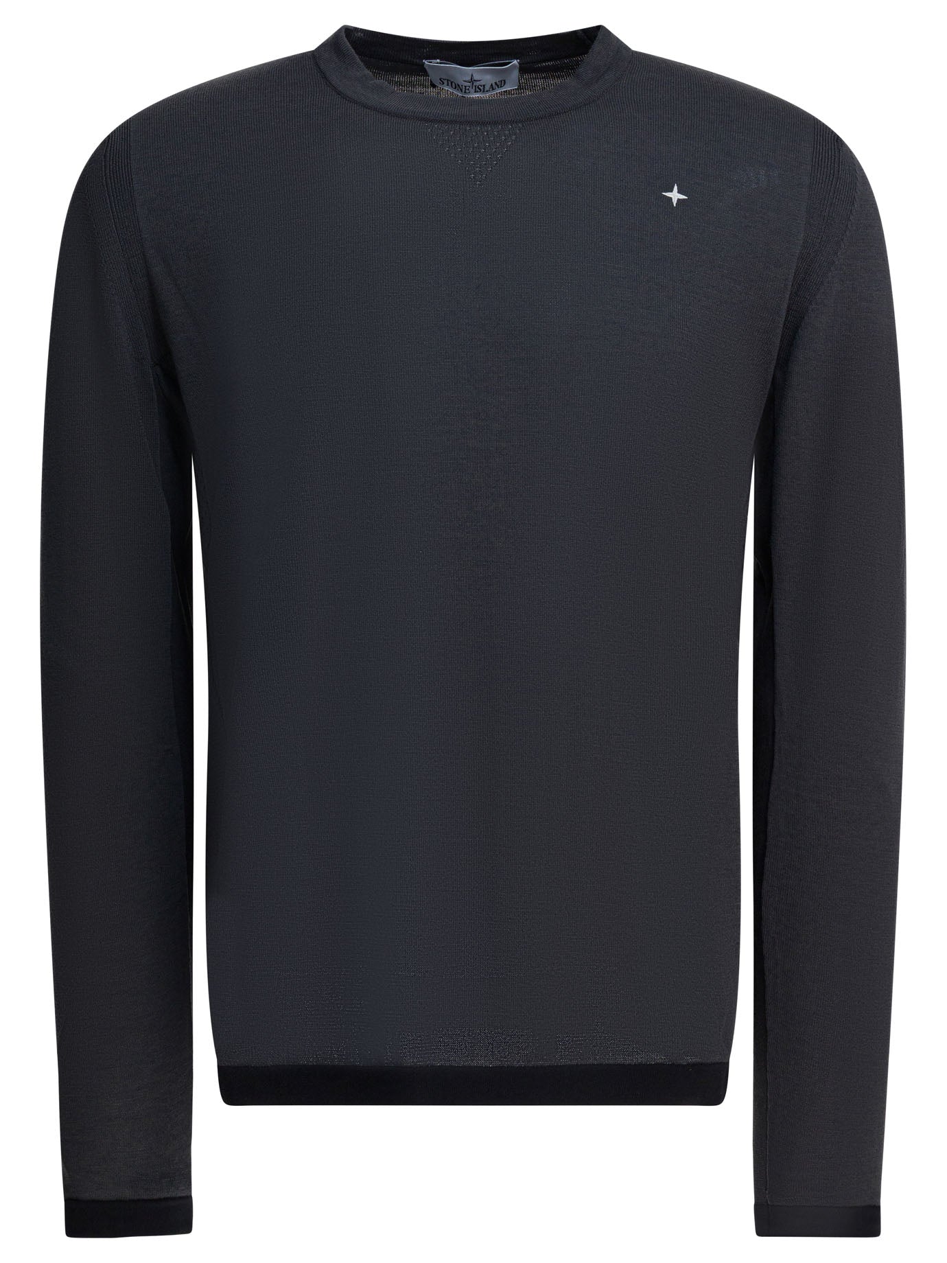 Stone Island Wool-blend Crew-neck Sweater