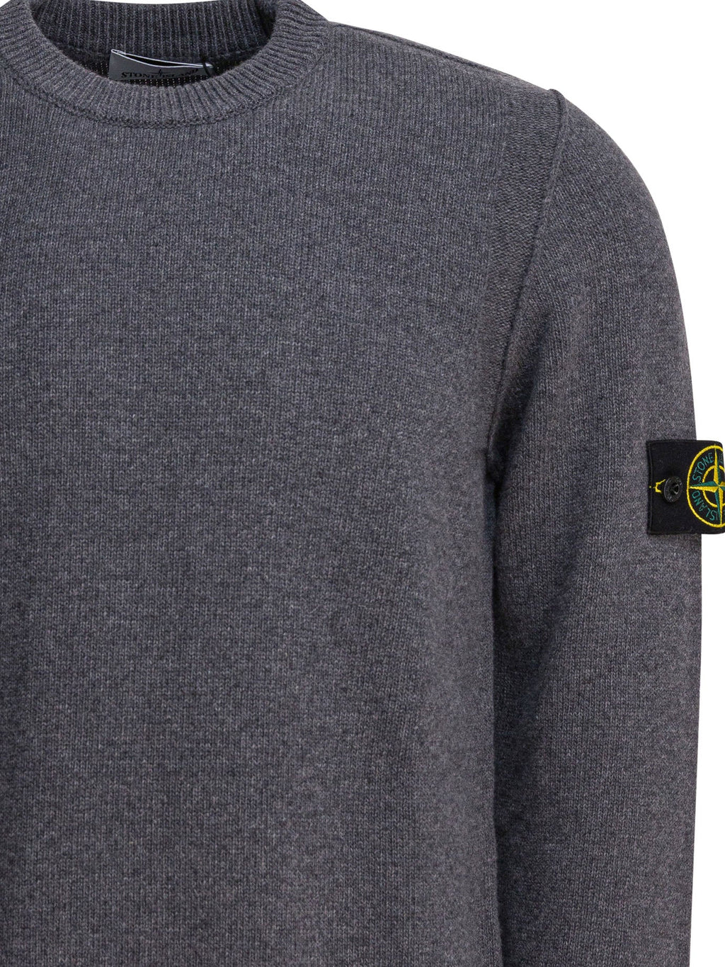 Stone Island Wool Crewneck Sweater