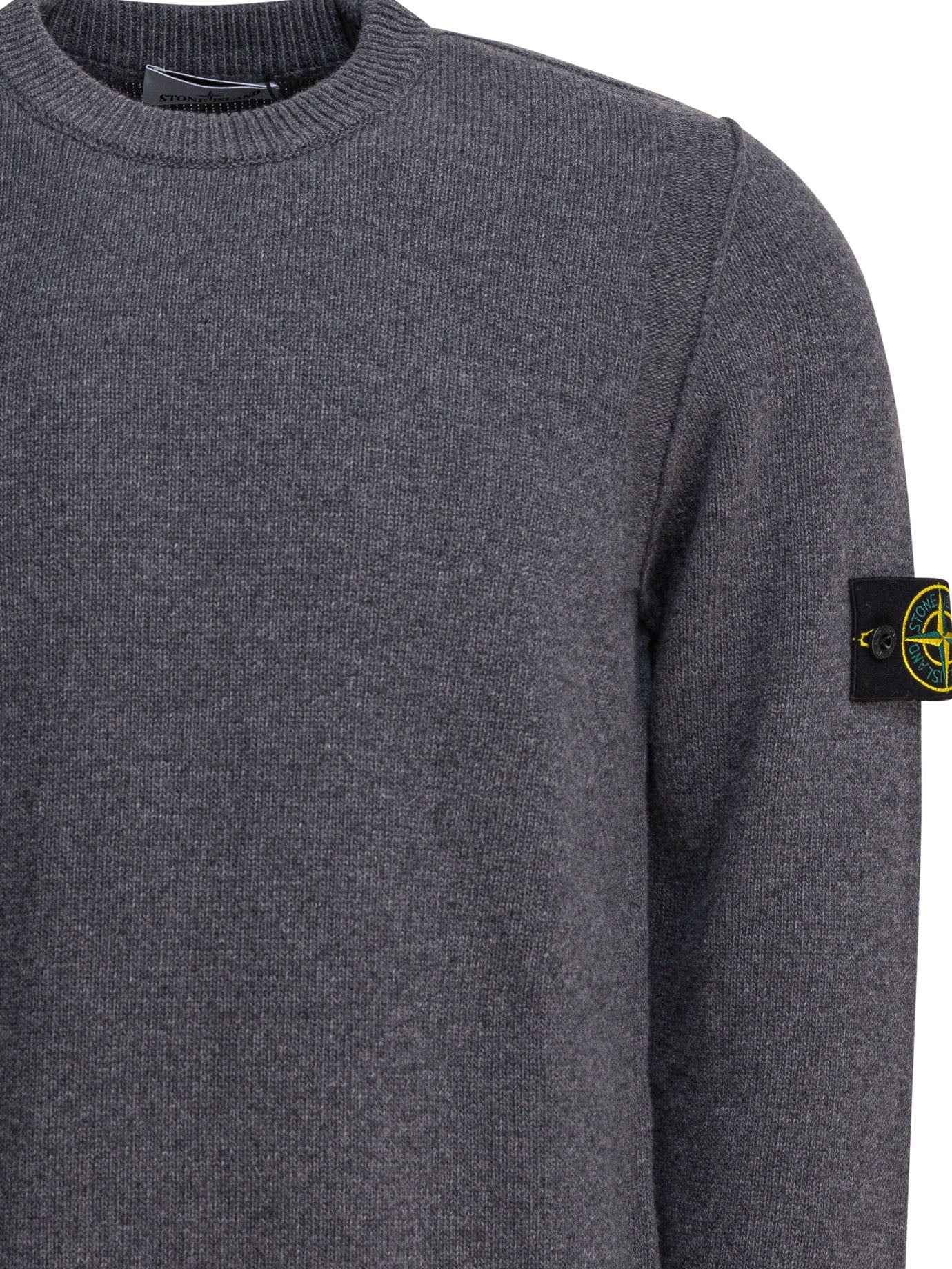 Stone Island Wool Crewneck Sweater