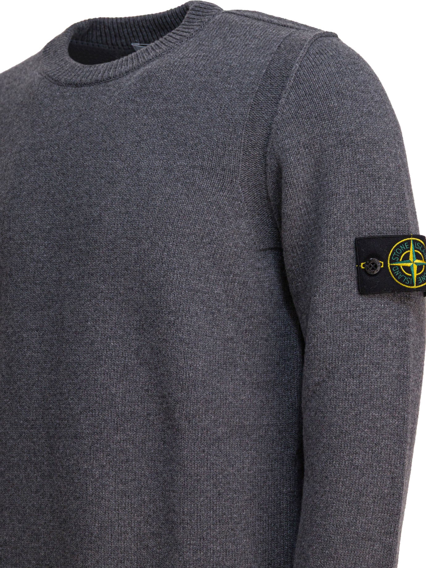 Stone Island Wool Crewneck Sweater