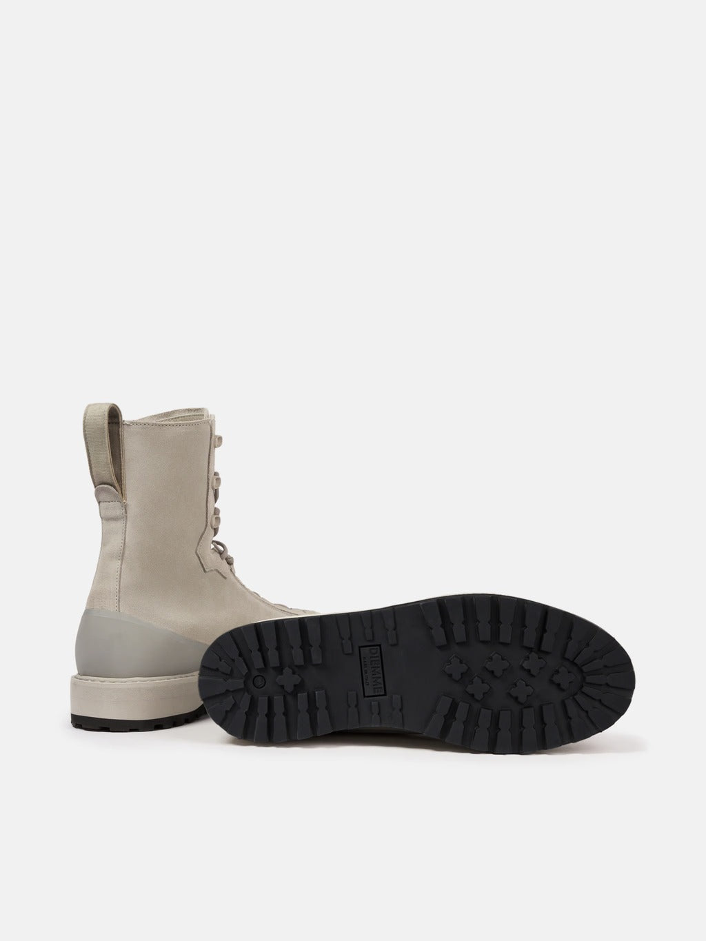 Stone Island Suede Leather Ankle Boots