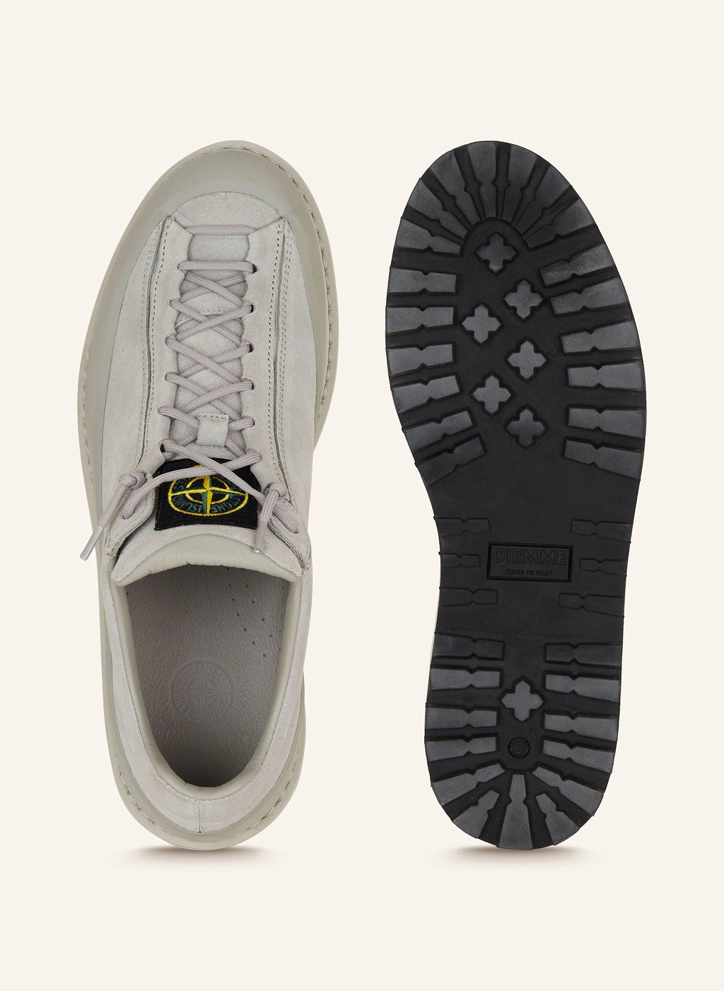 Stone Island Leather Sneakers