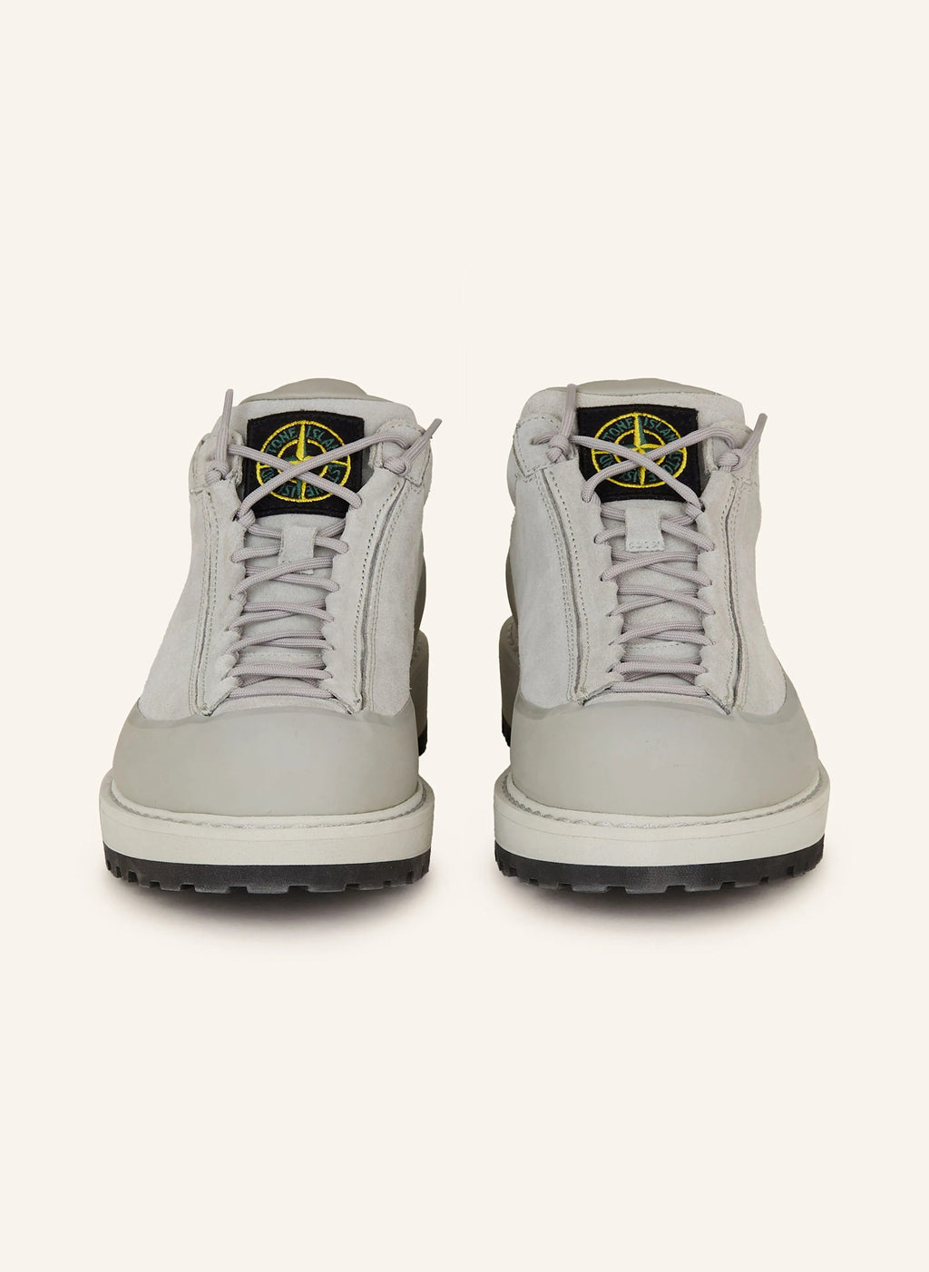 Stone Island Leather Sneakers