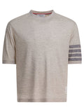Thom Browne Wool T-shirt "4bar"