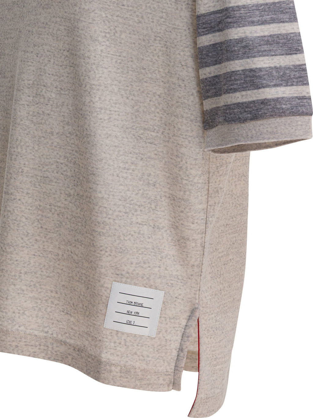 Thom Browne Wool T-shirt "4bar"