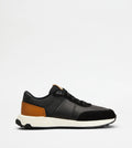 Tod's Leather And Technical Fabric Sneakers