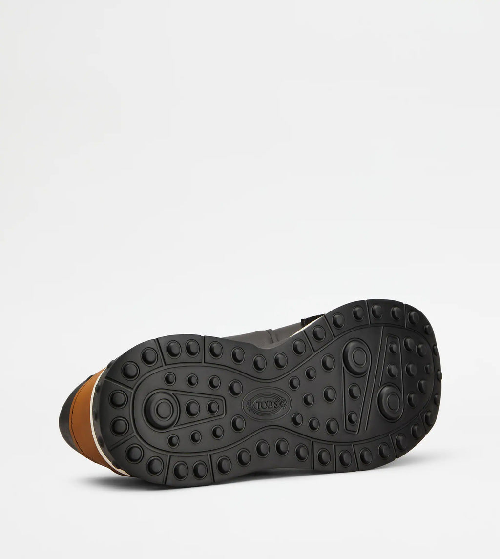 Tod's Leather And Technical Fabric Sneakers
