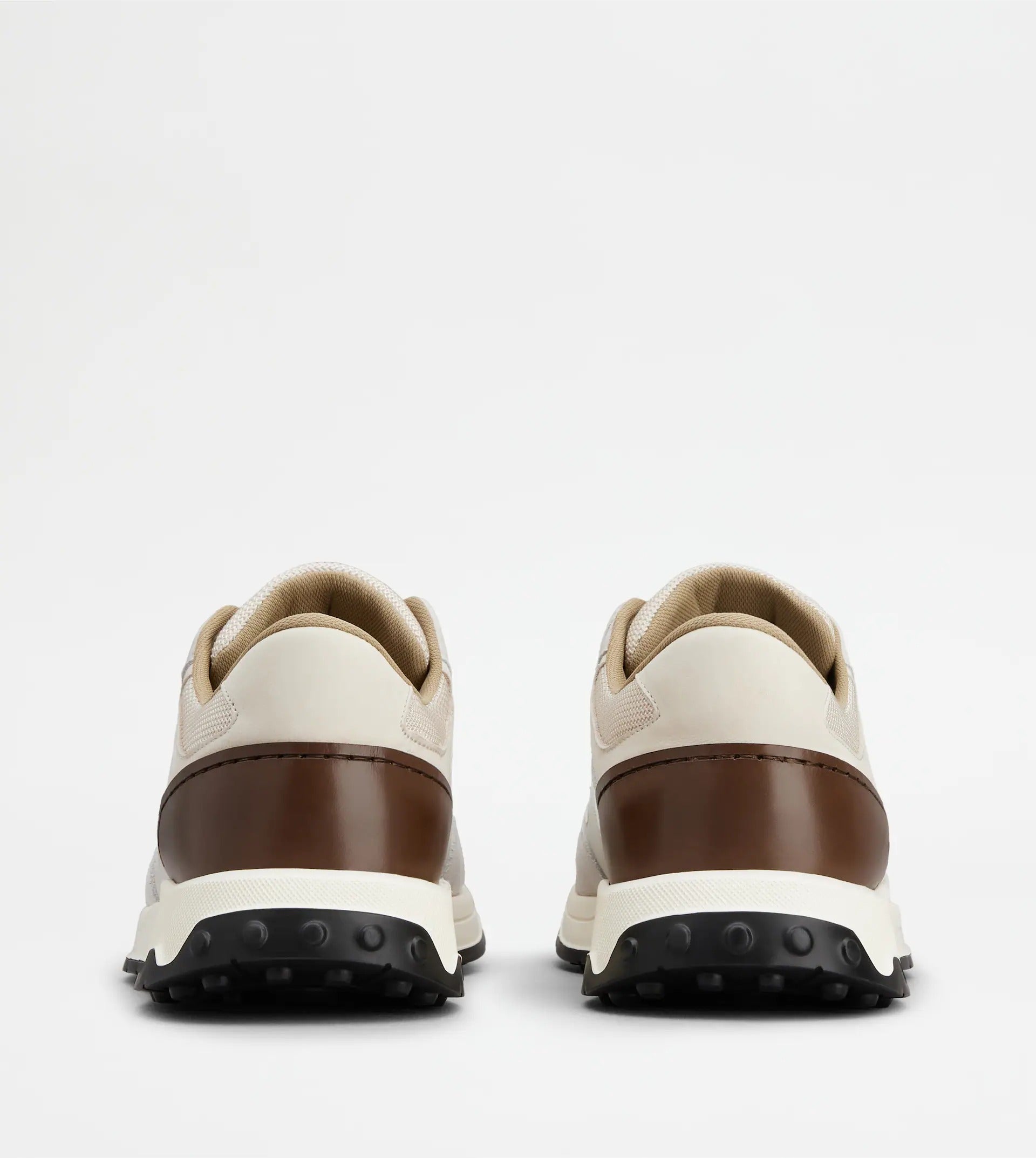 Tod's Sneakers In Suede And Smooth Leather