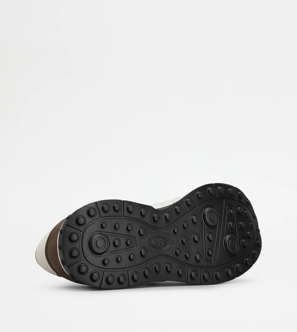 Tod's Sneakers In Suede And Smooth Leather