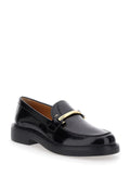Tod's Leather Loafers With Logo