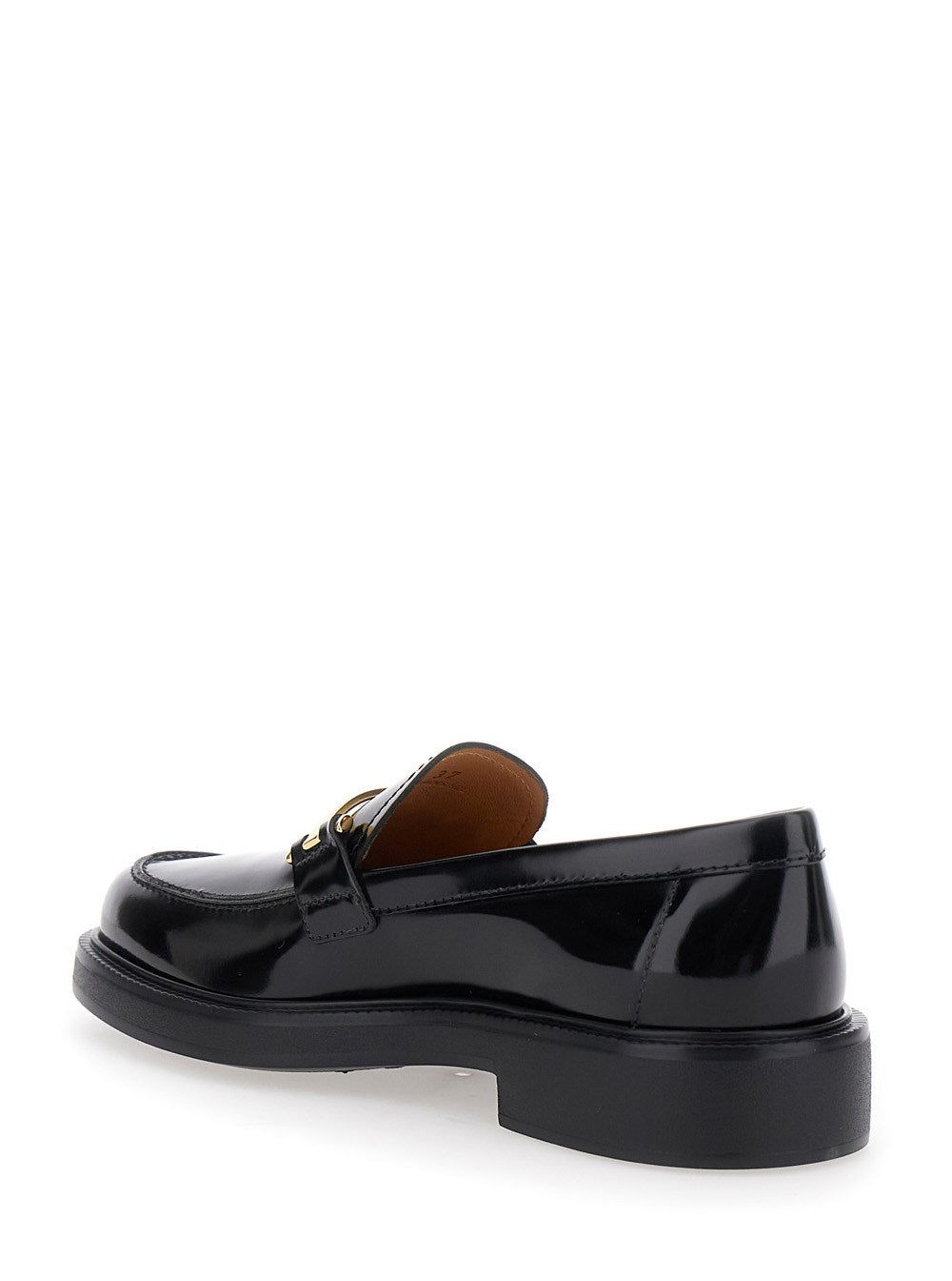 Tod's Leather Loafers With Logo