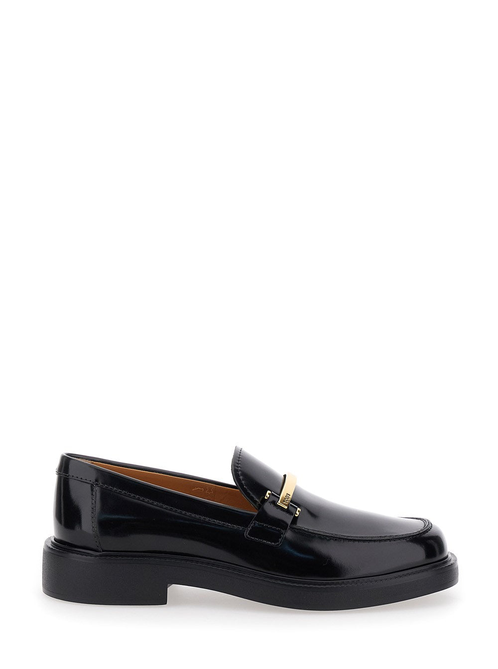 Tod's Leather Loafers With Logo