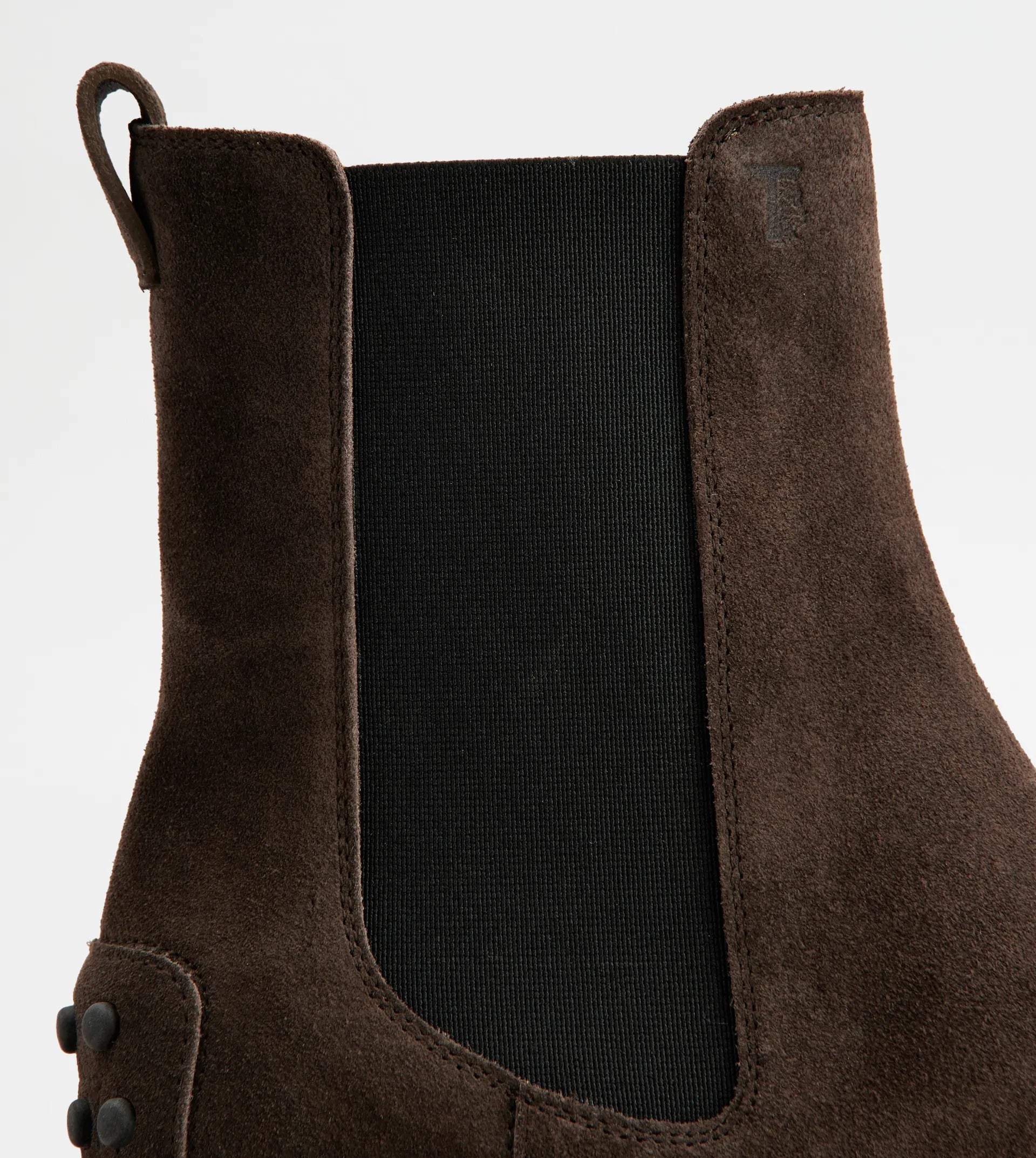 Tod's Suede Heeled Ankle Boots
